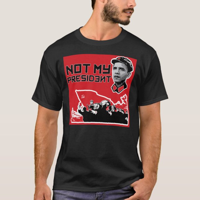 T-shirt non mon cher chef (Devant)