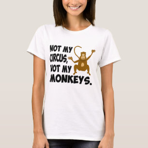 T-shirt Non mon cirque