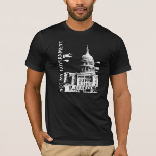 T-shirt Non mon gouvernement