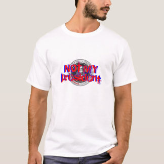 T-shirt NON MON président - chemise