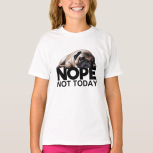 T-shirt Non Pas Aujourd'Hui Carlin