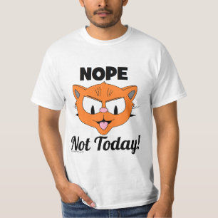 T-shirt NON Pas aujourd'hui ! Señor Gato™ Chat de Dessin A