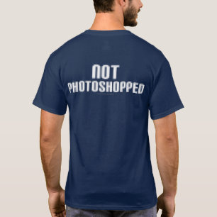 T-shirt non Photoshoppé
