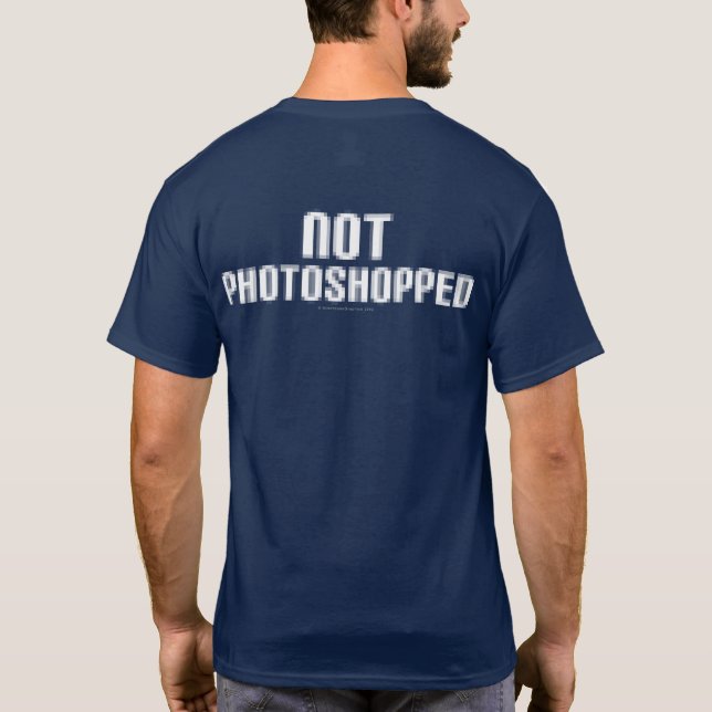 T-shirt non Photoshoppé (Dos)