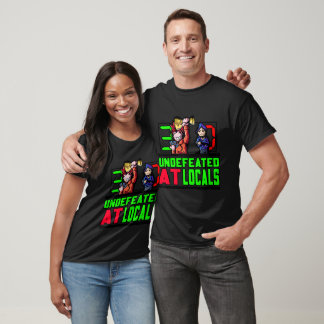 T-shirt Non vaincu À La Chemise Numérique Locale