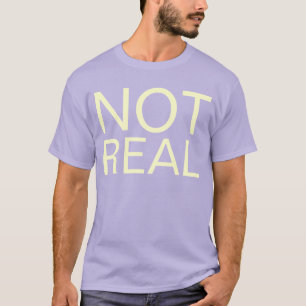 T-shirt non vrai