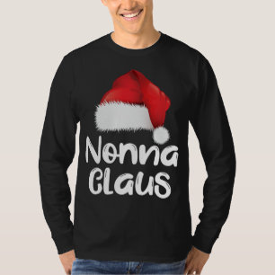 T-shirt Nonna Claus Famille de Noël Correspondances Santa
