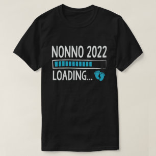 T-shirt Nonno 2022 Chargement Funny Pregnancy Faire-part