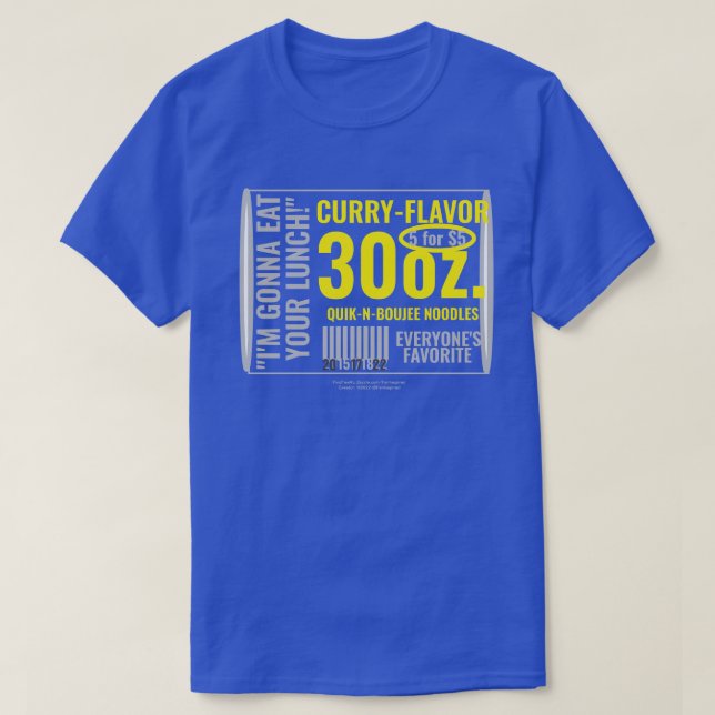 T-shirt Noodles Boujee 30 oz Curry-Flavor (Design devant)