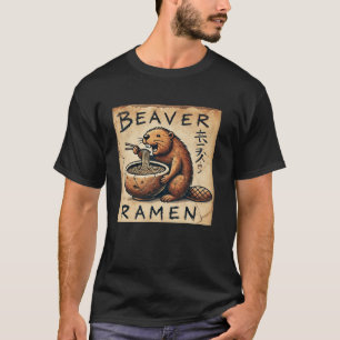 T-shirt Noodles d'art de la grotte japonaise Lover Faune C