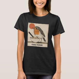 T-shirt Noodles japonais classique Sunset Art Robin de la