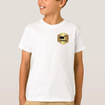 T-Shirt Nopales.io - Édition Or / Blanc UNISEX