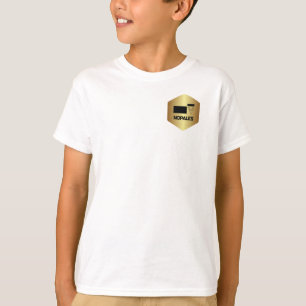 T-Shirt Nopales.io - Édition Or / Blanc UNISEX