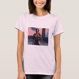 T-shirt NORA CYBER WARRIOR TIENT MACAW Science Fiction
