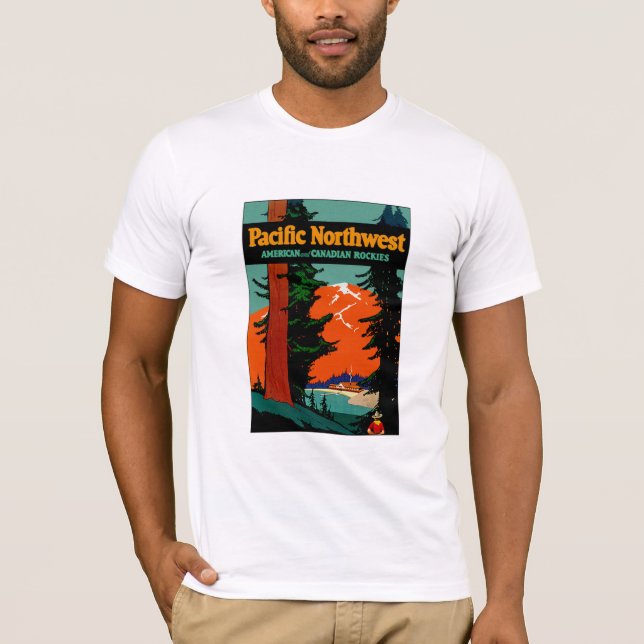 T-shirt Nord-ouest Pacifique (Devant)