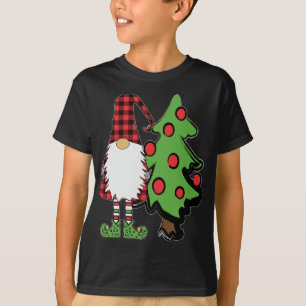 T-shirt Nordic Gnome Arbre de Noël Tomte Nisse Holiday Cu