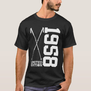 T-shirt Nordic Walking 1958 Randonnée 65E Anniversaire