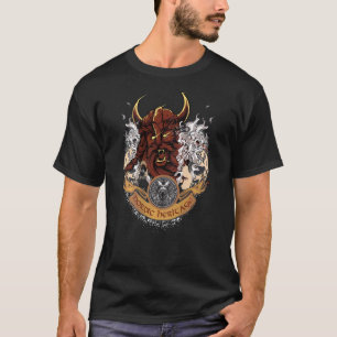 T-shirt Nordique Héritage Norse Thor Viking Valhalla Odin 