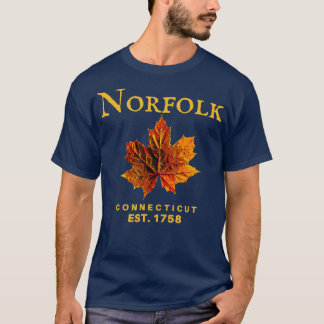 T-shirt Norfolk CT  Connecticut Autumn 
