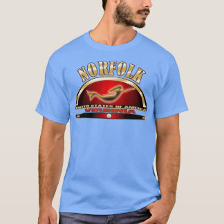 T-shirt Norfolk Mermaid ville Virginie