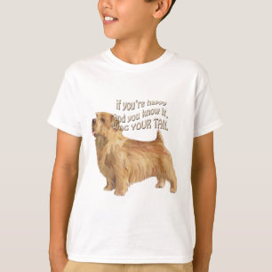 T-shirt norfolk terrier