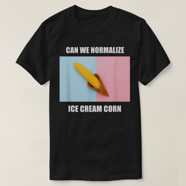 T-shirt Normaliser Mème bizarre Ironique Drôle Fou Progres (Design devant)