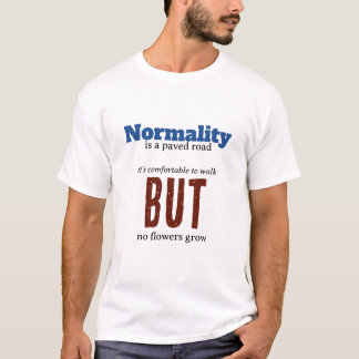 t-shirt normalité