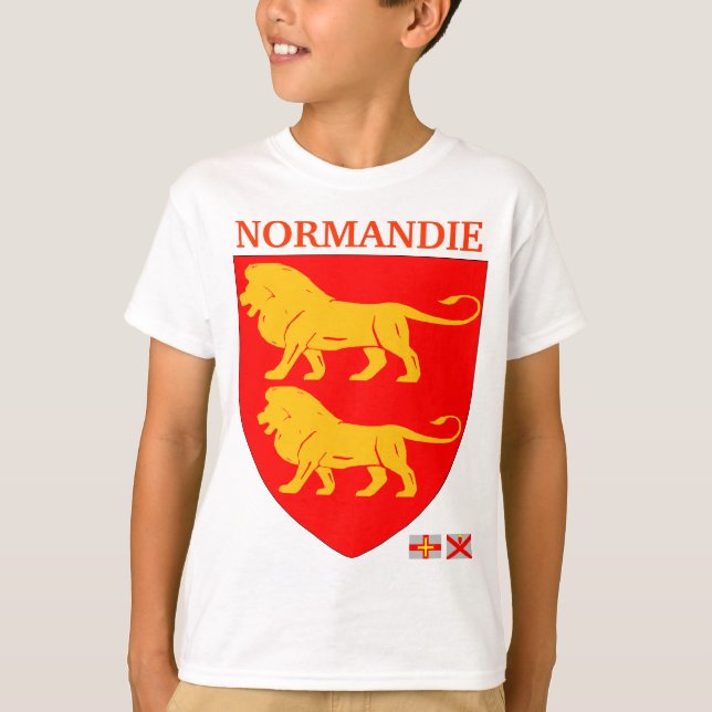 T-SHIRT NORMANDIE NORMANDIE FRANCE (Devant)