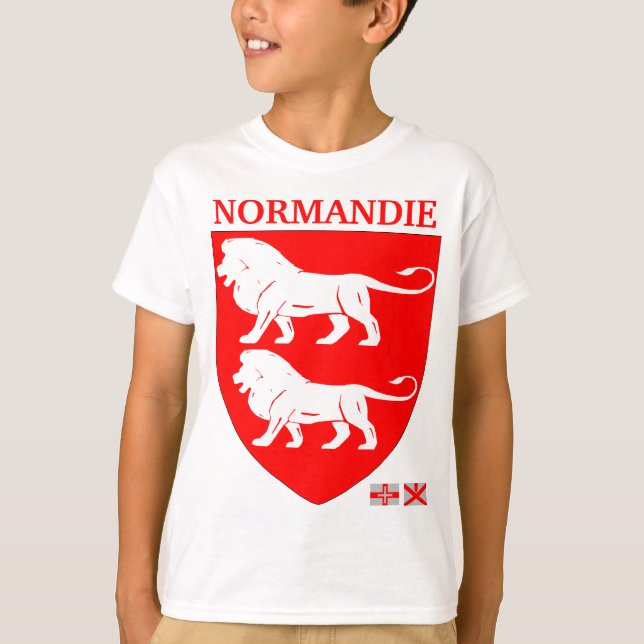T-SHIRT NORMANDIE NORMANDIE FRANCE (Devant)