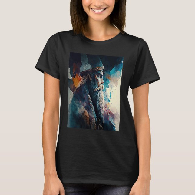 T-shirt Norse Viking Valhalla Viking Nordic Mythology  2 (Devant)