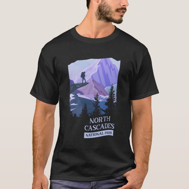 T-shirt North Cascades National Park (Devant)