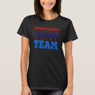 T-shirt North Dakota Boire Team State Pride Beer Drin