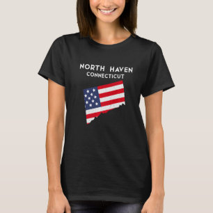 T-shirt North Haven Connecticut USA State America Travel C