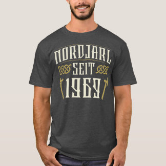 T-shirt North Jarl Depuis 1969 Né en 1969 Année de naissan