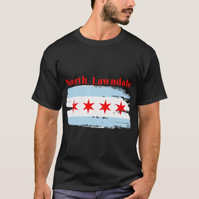 T-shirt North Lawndale Chicago (Devant)