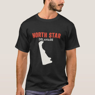 T-shirt North Star Delaware USA State America Travel Delaw