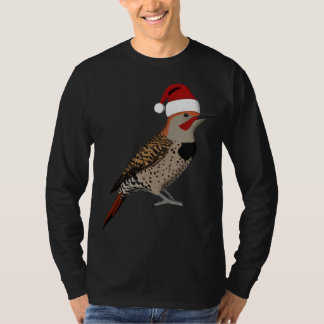 T-shirt Northern Flickr Christmas Bird Santa Claus Biolog