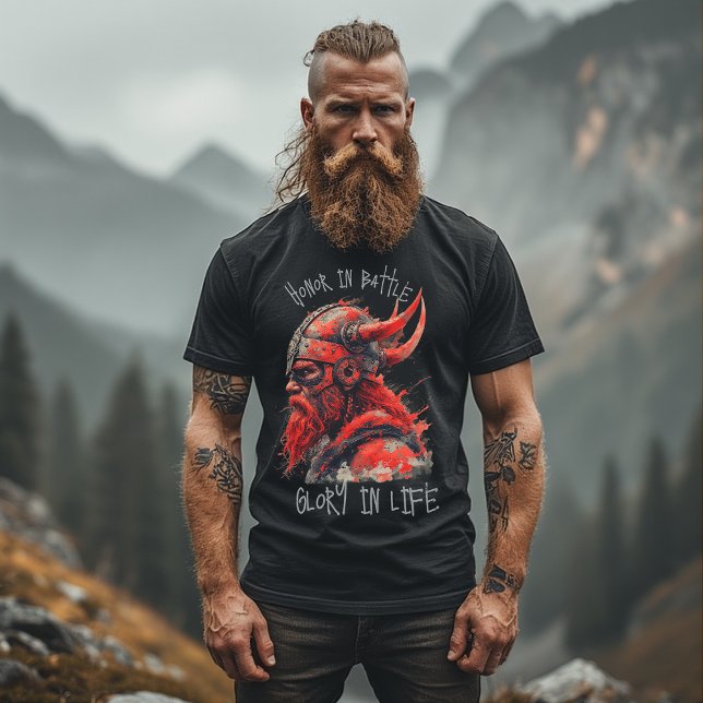 T-shirt Northman Spirit Unbroken Viking Warrior Artwork (Créateur téléchargé)