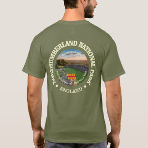 T-shirt Northumberland National Park, Angleterre.