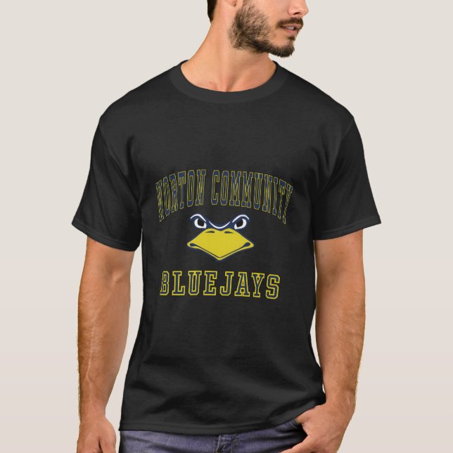 T-shirt Norton Community High School Bluejays C1 (Devant)