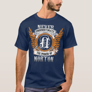 T-shirt Norton Name Shirt Ne Sous-Estime Jamais Le Pouvoir