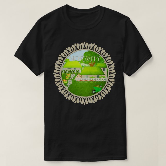 T-shirt Norvège 4 (Design devant)