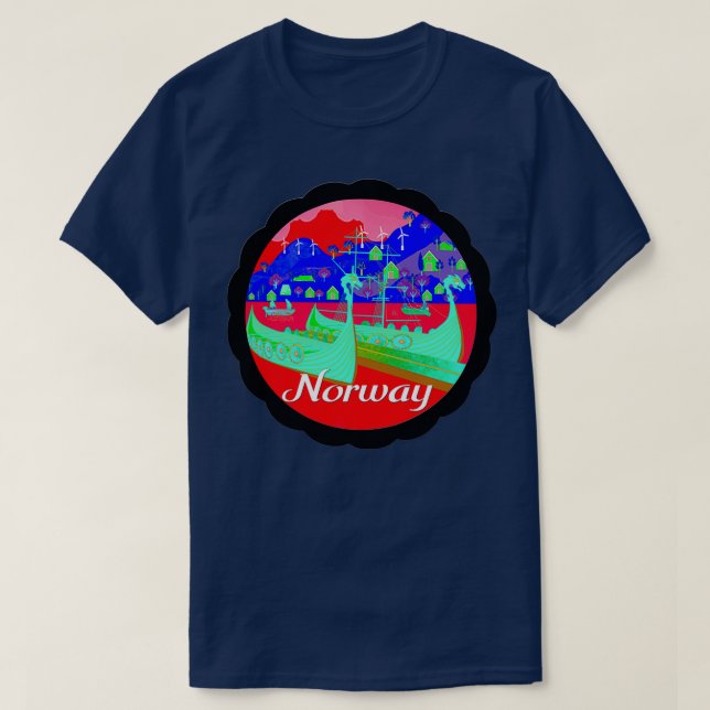T-shirt Norvège 5 (Design devant)