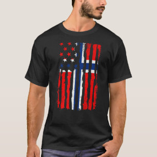 T-shirt Norvège American Pride Usa