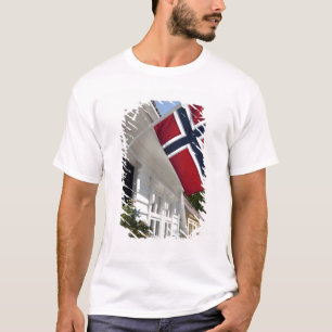 T-shirt Norvège, Stavanger. Vues du centre-ville historiqu