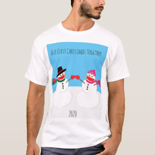 T-shirt Nos premiers masques de Noël 2020