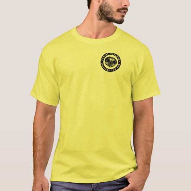 T-shirt Nosework canin, reniflant pour l'amusement (Devant)