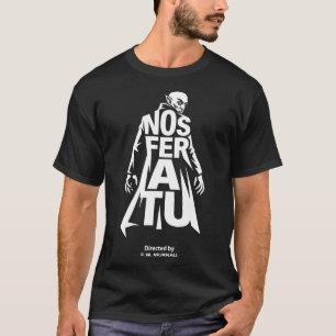 T-shirt Nosferatu 1922 F.W. Murnau Comte Orlok Film muet