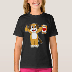 T-shirt Note du médecin de chien