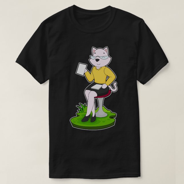 T-shirt Note du secrétaire du Cat (Design devant)